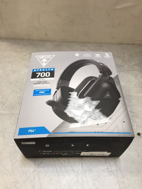 Photo 2 of Turtle Beach Stealth 700 Gen 2 Wireless Gaming Headset for PS5, PS4, PS4 Pro, PlayStation & Nintendo Switch Featuring Bluetooth, 50mm Speakers, 3D Audio Compatibility, and 20-Hour Battery - Black
