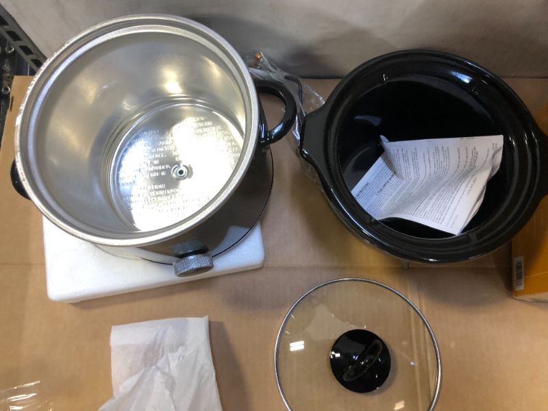 Photo 3 of Crock-Pot 2qt Slow Cooker Black SCR200

