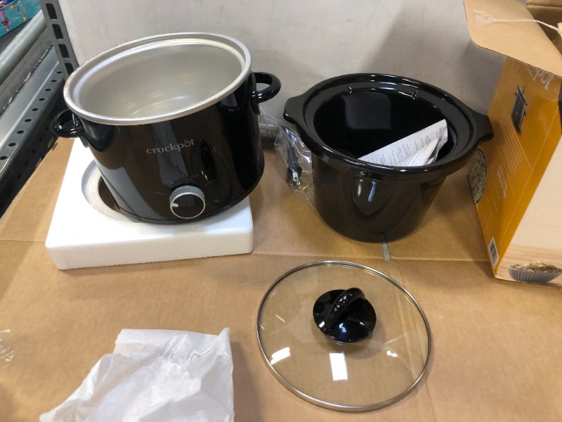 Photo 4 of Crock-Pot 2qt Slow Cooker Black SCR200

