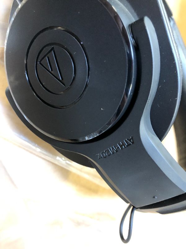 Photo 2 of (Open Box)Audio-Technica ATH-M20X Professional Studio Monitor Headphones, Black
