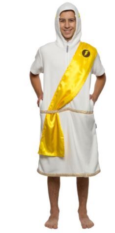 Photo 1 of FUNZIEZ! - Zeus Slim Fit Men's Novelty Toga - 2 PACK - SIZE MEDIUM 
