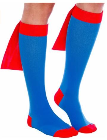 Photo 1 of LISH Superhero Compression Running Socks - Animal - Americana - Graduated 15-25 mmHg Knee-Hi - Fun Socks
10 PACK - SIZE M/ L
