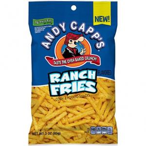 Photo 1 of Andy Capp'S Ranch Fries Snacks, 3-Oz Bag (Pack Of 12) exp - Dec 25/2021 