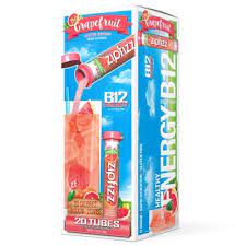 Photo 1 of Zipfizz Healthy Energy Drink Mix. Pink Grapefruit, 20 Count exp- 03/2023