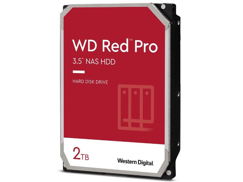 Photo 1 of WD Red Pro NAS Hard Drive WD2002FFSX - Internal Hard Drive - 2 TB - 3.5" - SATA 6Gb/s - 7200 rpm - Buffer: 64 MB - OEM