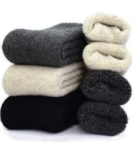 Photo 1 of 3Pack Men's/Women's Super Thick Wool Warm Socks Crew Winter Socks Size 6-11