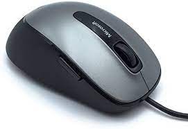 Photo 1 of Microsoft L2 Comfort Mouse 4500, Black. Wired, USB mouse for PC/Laptop/desktop, with 5 customizable buttons, works with Mac/Windows Computers
