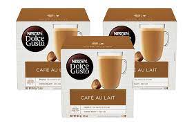 Photo 1 of  Dolce Gusto Nescafe Coffee Pods, Cafe Au Lait, 16 Count, Pack of 3
EXP FEB 2022
