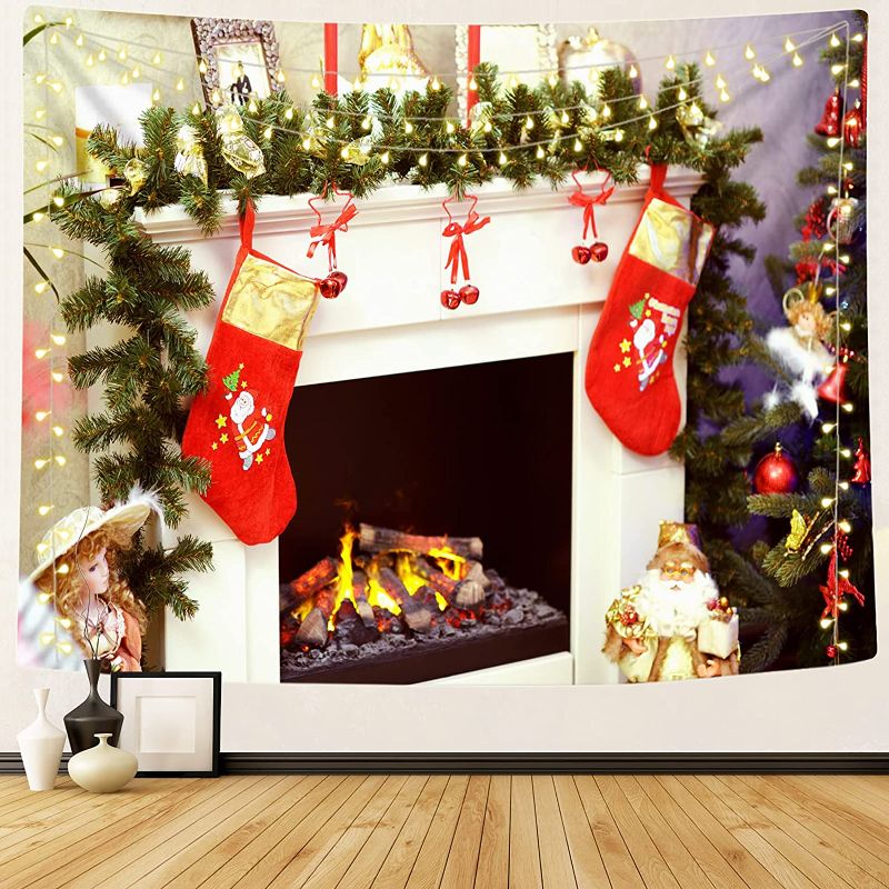 Photo 1 of DIOVMA New Years Tapestry Background wall covering Wall Tapestry for Party Livingroom Bedroom Dorm Home Décor(29.1*33.4 Inches)-6
2 PACK