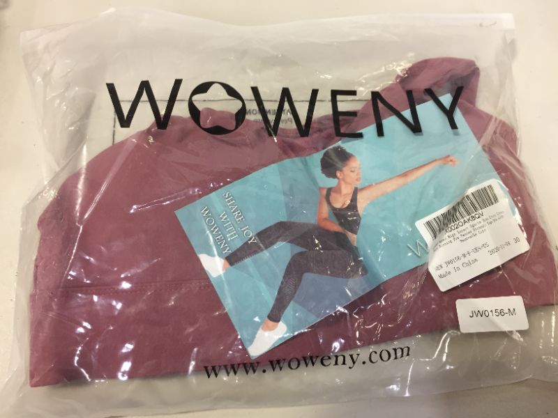 Photo 2 of WOWENY High Impact Sports Bras for Women Workout Bra Racerback Sports Bras Fitness Yoga Bras Wirefree Running Bra
SIZE MEDIUM