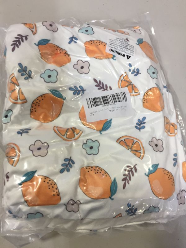 Photo 1 of Cute Soft Baby Blankets, Soft Cozy Warm Toddler Blanket, Lightweight Swaddle Blanket for Boys and Girls (30 X 40 Inchs, Baby Lemon)
