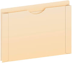 Photo 1 of Pendaflex File Jackets, Letter Size, Manila, 2" Expansion, Reinforced Straight-Cut Tabs with Thumb Cut, 50 per Box (22200EE)
