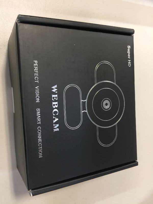 Photo 1 of Webcam with Microphone - 30FPS 1440P Full HD USB Web Camera (FACTORY SEALED, OPENED BOX FOR PICTURES)