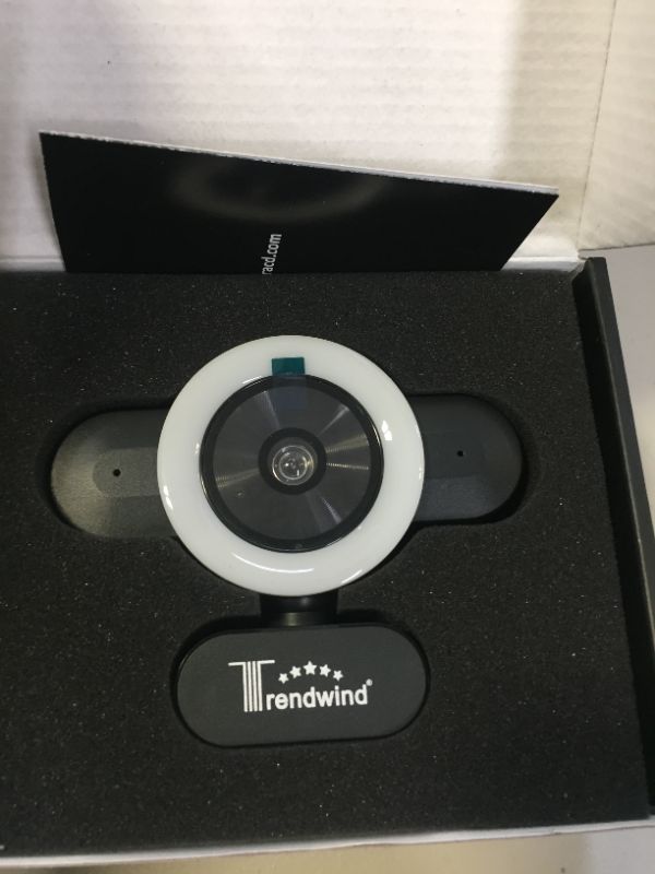 Photo 1 of Webcam with Microphone - 30FPS 1440P Full HD USB Web Camera (FACTORY SEALED, OPENED BOX FOR PICTURES)