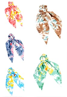 Photo 1 of 5 PCS Deluxe Hair Scarf Hair Scrunchies Hair Ties,