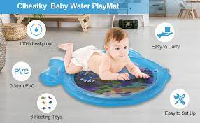 Photo 1 of CLHEATKY BABY WATER MAT INFLATABLE BABY WATER PLAY MAT