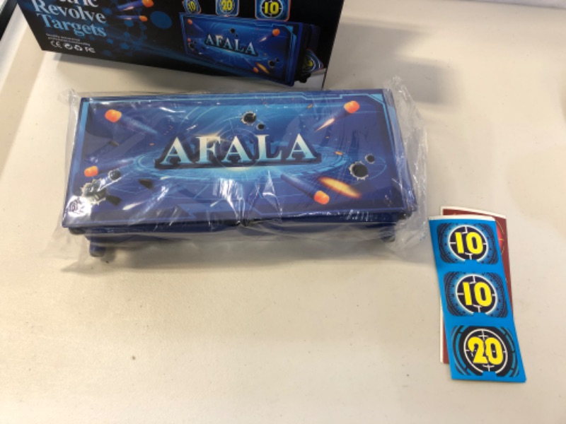 Photo 1 of Afala Electric Moving Shooting Target for Nerf Guns, Gift for Boys & Girls
