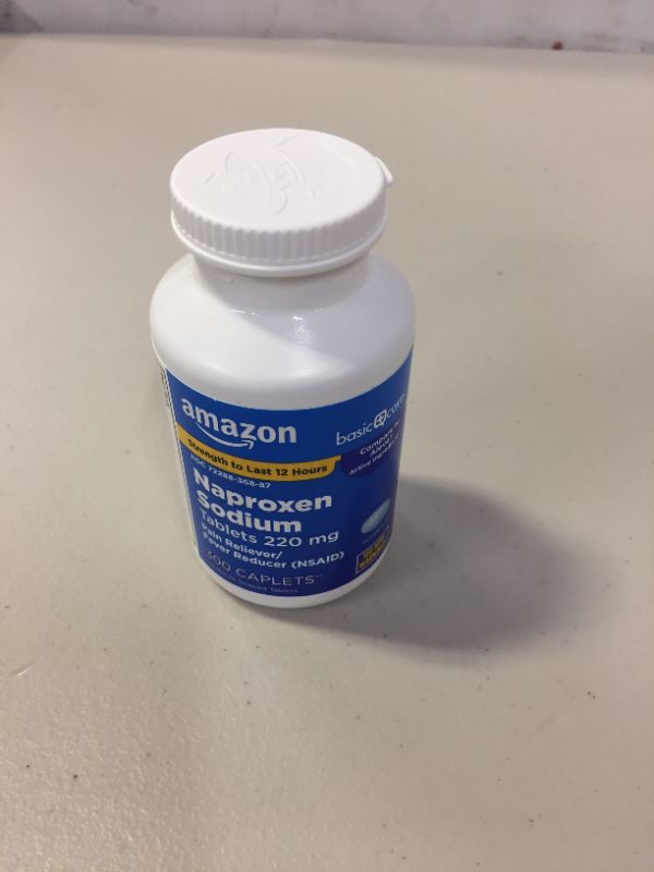 Photo 2 of Basic Care Naproxen Sodium Tablets EXP DEC 2022