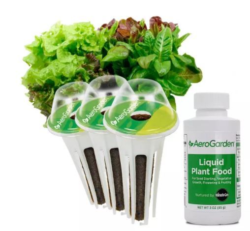 Photo 1 of AeroGarden Heirloom Salad Greens Seed Pod Kit - 3 Pod
