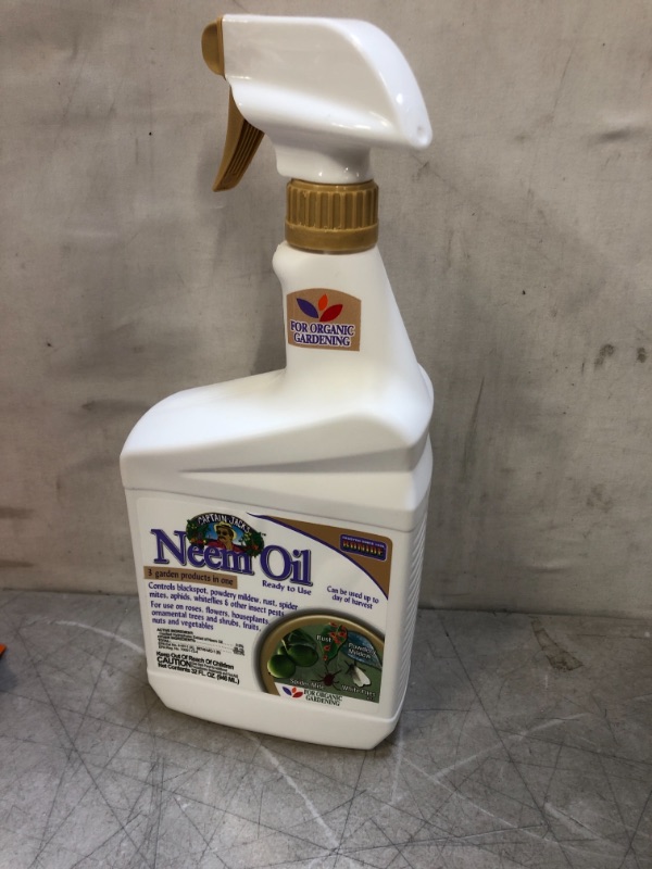 Photo 2 of Bonide BND022- Ready to Use Neem Oil, Insect Pesticide for Organic Gardening 32 Oz
