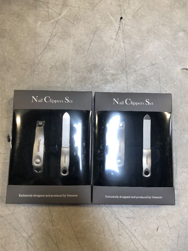 Photo 1 of 2 boxes nail clipper set 