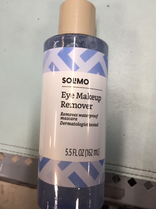 Photo 2 of Amazon Brand - Solimo Eye Makeup Remover, Removes Waterproof Mascara,