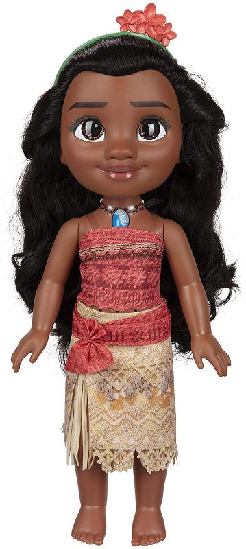 Photo 1 of Disney Princess Moana Doll Sing & Shimmer Toddler Doll, Sings How Far I'll Go [Amazon Exclusive] , Blue
