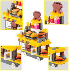 Photo 1 of 117 pcs food truck play set 