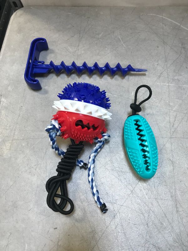 Photo 1 of 3 pcs medium and small dog toys 