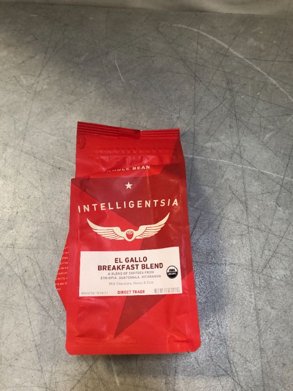 Photo 2 of Intelligentsia Organic El Gallo Breakfast Blend Coffee 12 oz. Bag exp- Jan 16/2022