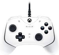 Photo 1 of Razer Wolverine V2 Wired Gaming Controller for Xbox Series X|S, Xbox One, PC: Remappable Front-Facing Buttons - Mecha-Tactile Action Buttons and D-Pad - Trigger Stop-Switches - White- 
