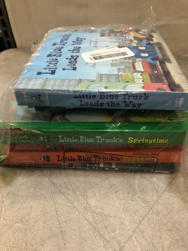 Photo 1 of 6 pcs children's book ( the little blue truck ) - may have damaged from previous use 
