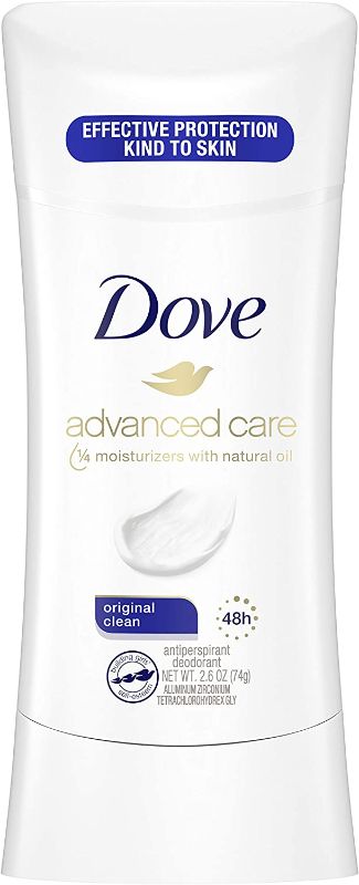 Photo 1 of 2 PACK - Dove Advanced Care Antiperspirant Original Clean 2.6 oz