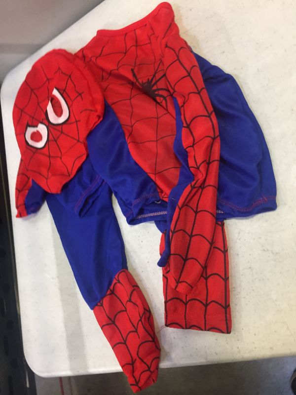 Photo 3 of childrens spiderman costume -- unknown todddler size 