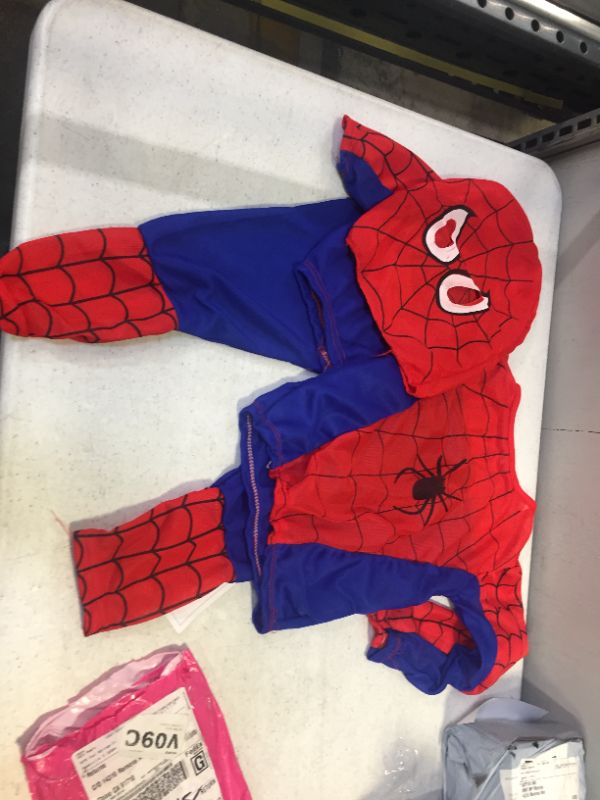 Photo 1 of childrens spiderman costume -- unknown todddler size 