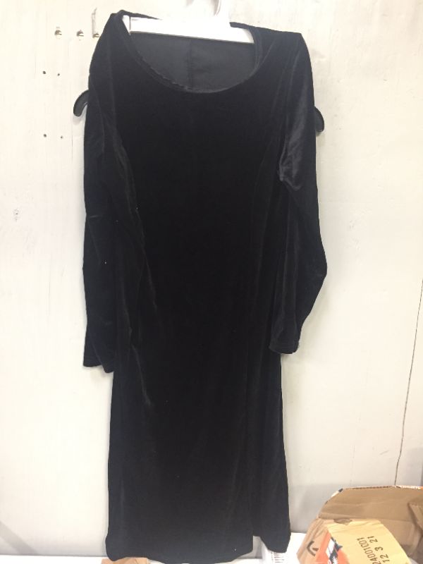 Photo 4 of black felt style dress--womens size large 