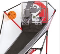 Photo 1 of Majik 5-in-1 Sport Center Game System - Basketball, Football, Baseball, Soccer & Hockey- 45.39 in (W) X 65.98 in (H) X 56.42 in (D) (missing pieces)