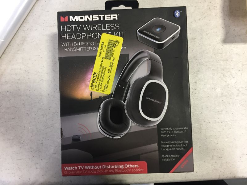 Photo 3 of Monster HDTV Wireless Headphone Kit with Bluetooth Transmitter
