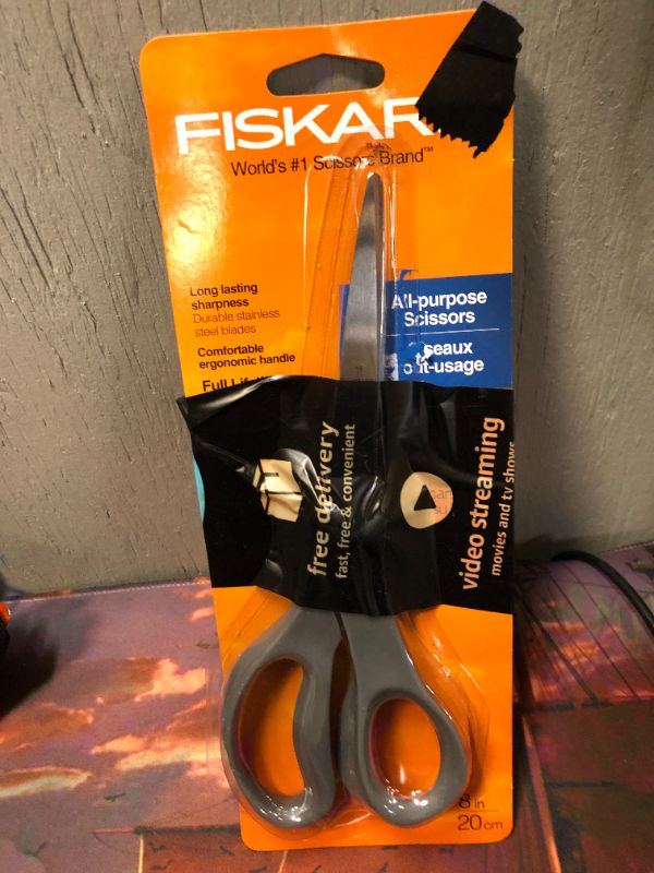 Photo 2 of Fiskars 8-Inch Multi-Purpose Scissors
