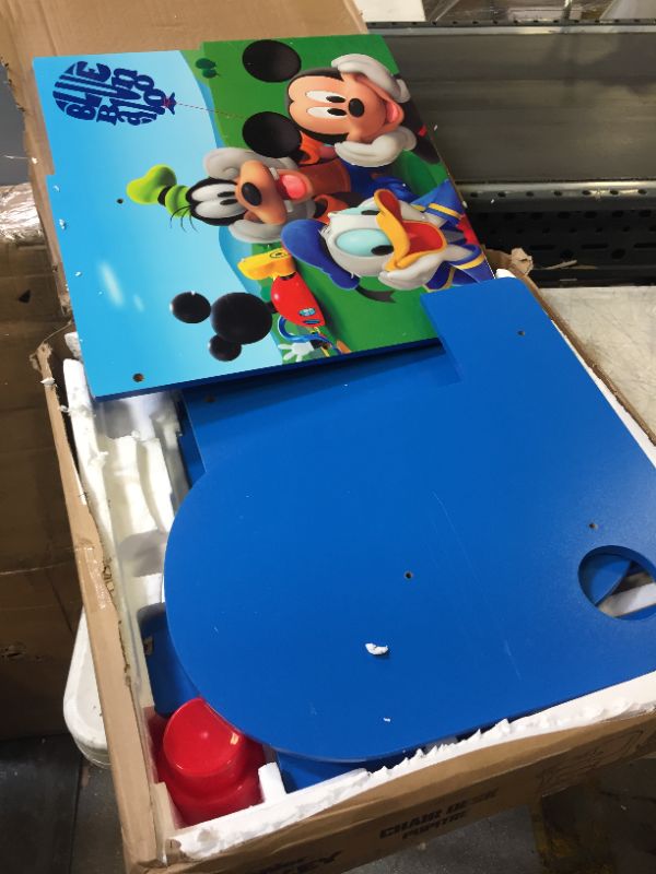 Photo 2 of Disney Mickey Mouse Chair Desk with Storage Bin by Delta Children
