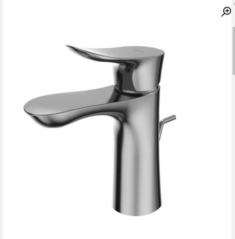 Photo 1 of  Single Hole Bathroom Faucet with Drain Assembly and Comfort Glide Technology