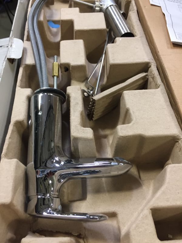 Photo 2 of  Single Hole Bathroom Faucet with Drain Assembly and Comfort Glide Technology