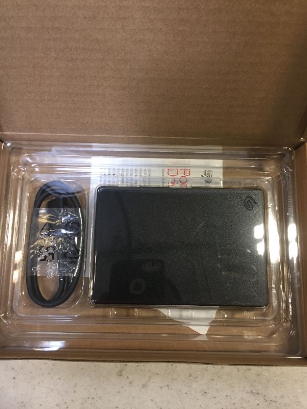 Photo 1 of Seagate Portable 1TB External Hard Drive HDD – USB 3.0 for PC, Mac, PlayStation, & Xbox, 1-Year Rescue Service (STGX1000400) , Black
