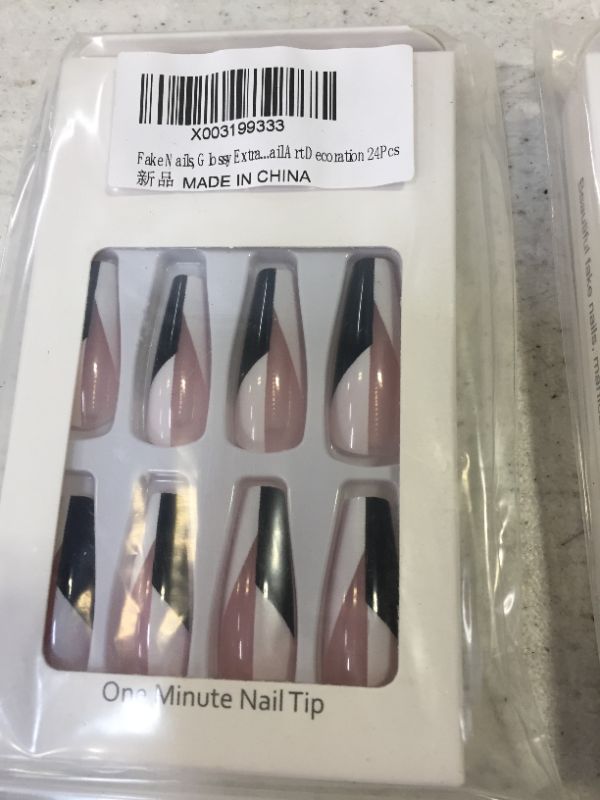 Photo 3 of 2 packs of fake nails