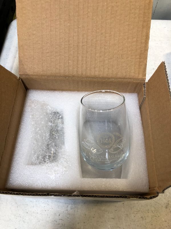 Photo 2 of 1961 61st Birthday Gifts For Women & Men 13 Oz Wine Glass + 2 Oz Shot Glass, 61st Birthday Decorations For Women, Funny Present Ideas for Her, Wife, Mom, Coworker, Best Friend, Anniversary Presents
