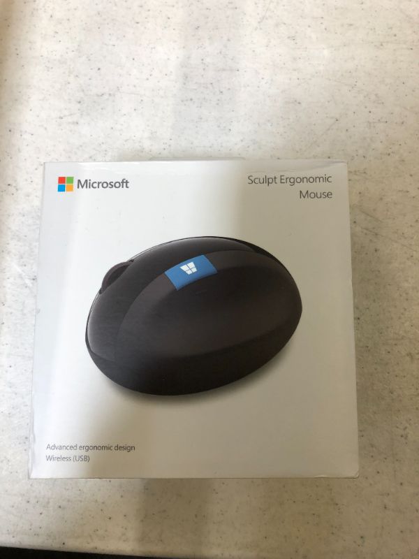 Photo 1 of Microsoft Sculpt Ergonomic Mouse (L6V-00001)

