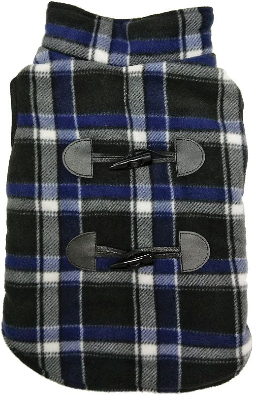 Photo 1 of Fashion Pet Plaid Reversible Ct BLACK/BLUE
XL