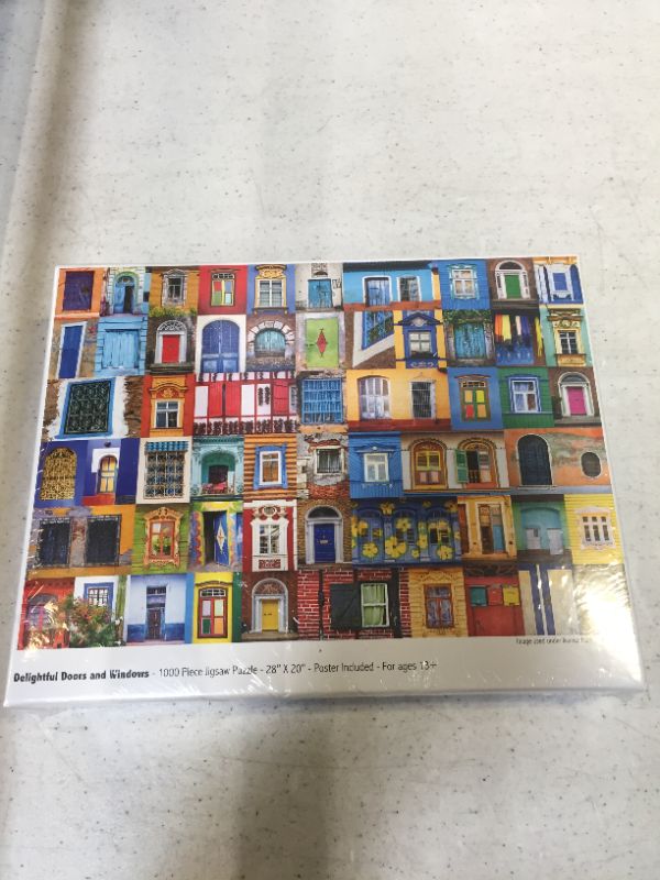 Photo 1 of Delightful Doors and Windows 1000 Piece Jigsaw Puzzle by Colorcraft
