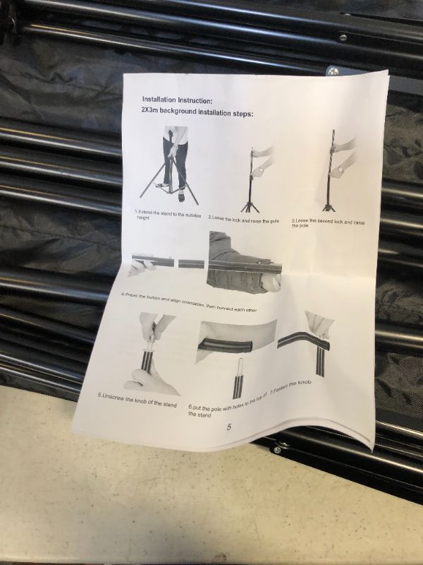 Photo 3 of 2MX3M ADJUSTABLE BACKGROUND SUPPORT STAND