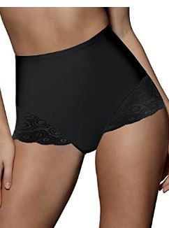 Photo 1 of Bali Women’s Firm Control Shapewear Brief with Lace Fajas 2-Pack DFX054 m